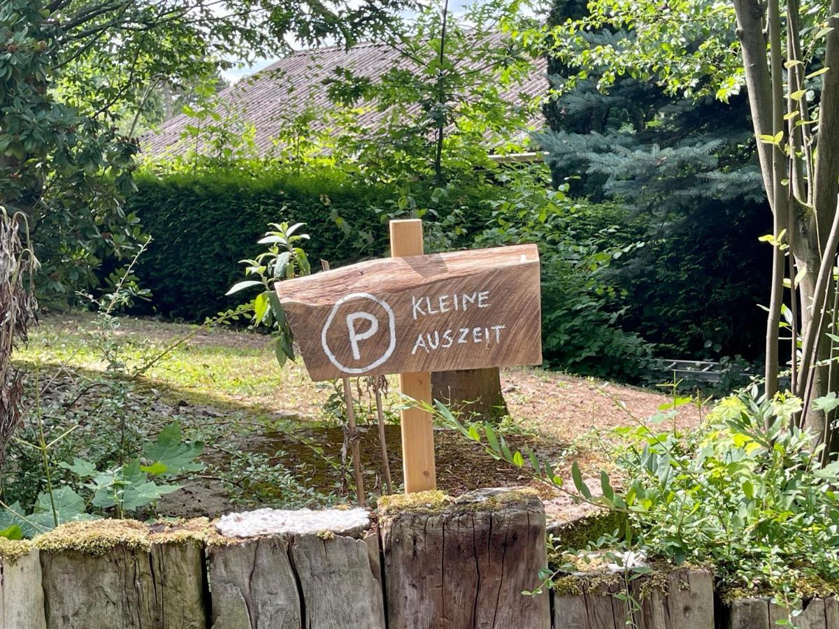 Ferienhaus Kleine Auszeit In Der Natur Mit Kamin, Yogamatten, Schoene Kueche エクスタータール エクステリア 写真