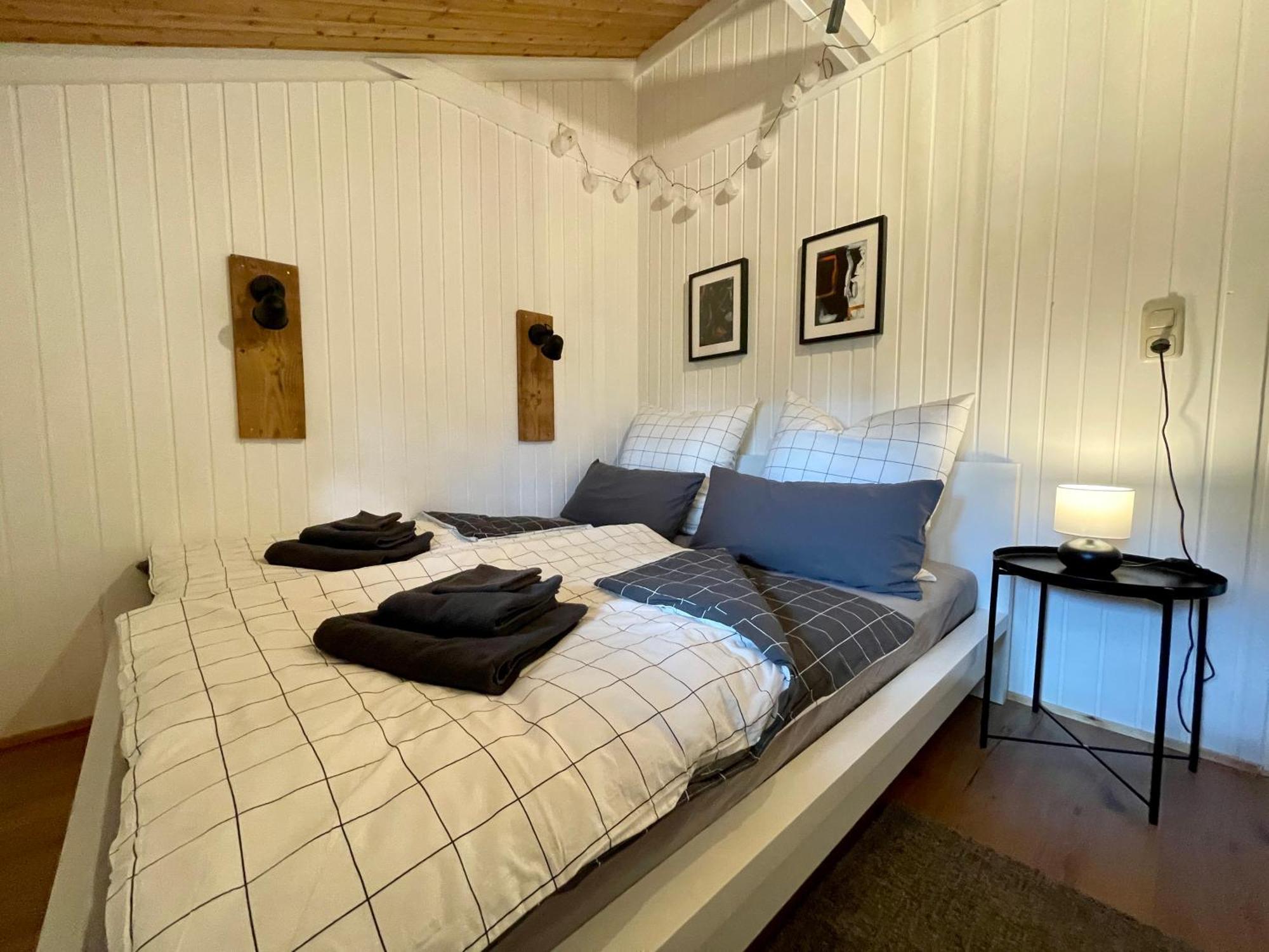 Ferienhaus Kleine Auszeit In Der Natur Mit Kamin, Yogamatten, Schoene Kueche エクスタータール エクステリア 写真